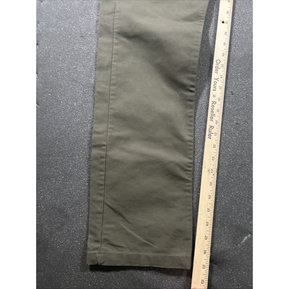 Fjallraven Pants Mens 32x31 Olive Greenland Jeans Cargo Outdoor Hike G1000 Waxed - Picture 8 of 10